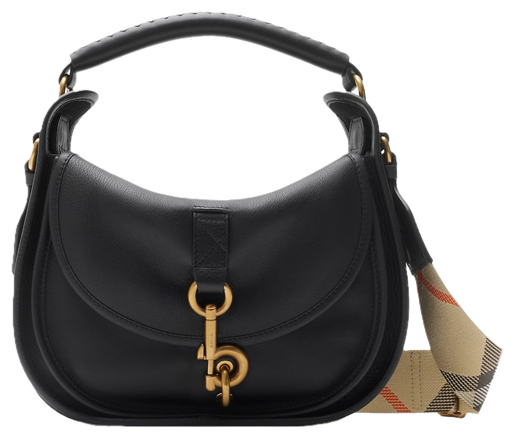 Túi Burberry Small B Clip Messenger Bag 'Black' 81077271