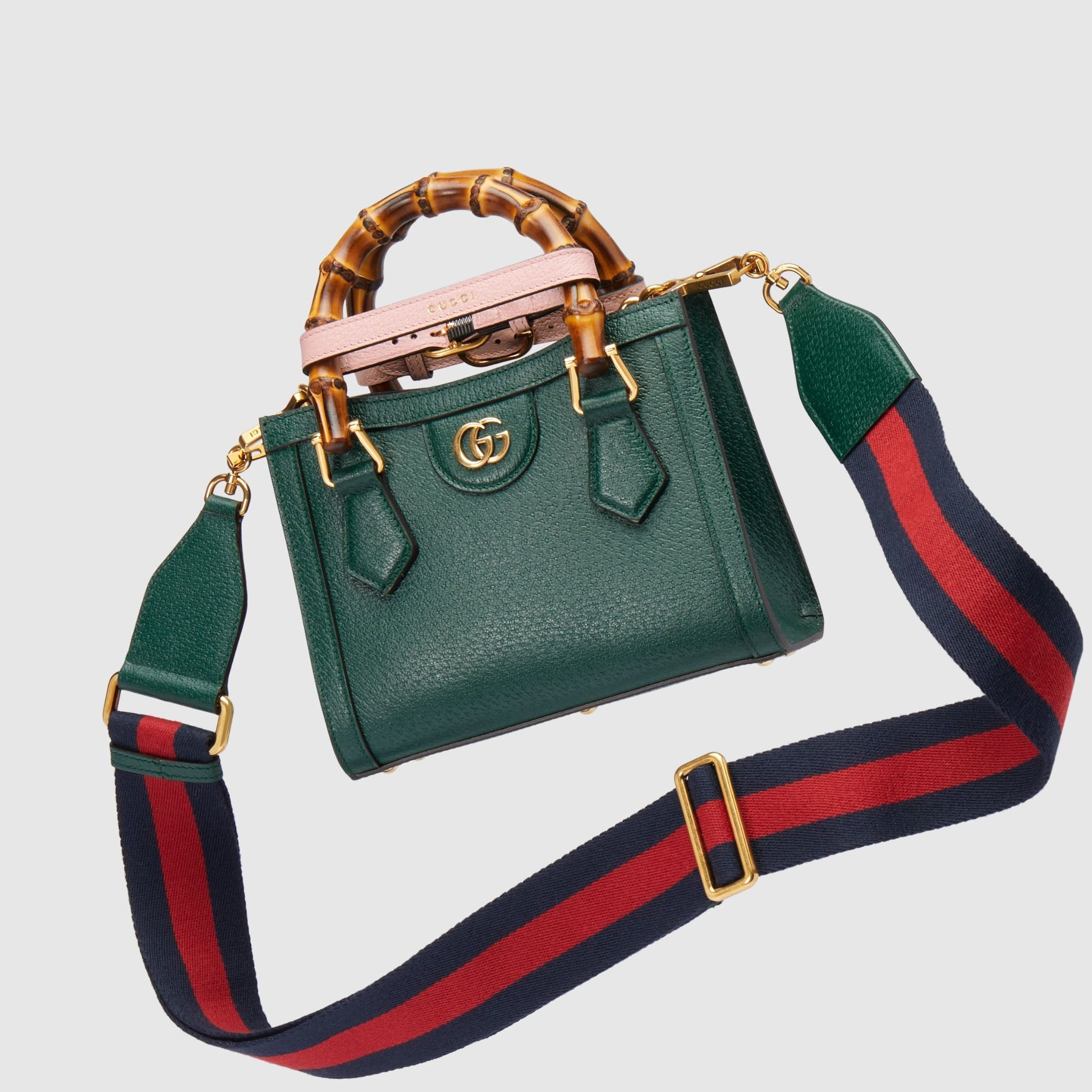 Túi Nữ Gucci Diana Mini Tote Bag 'Green' 702732-U3ZDT-3670 - Ảnh 8