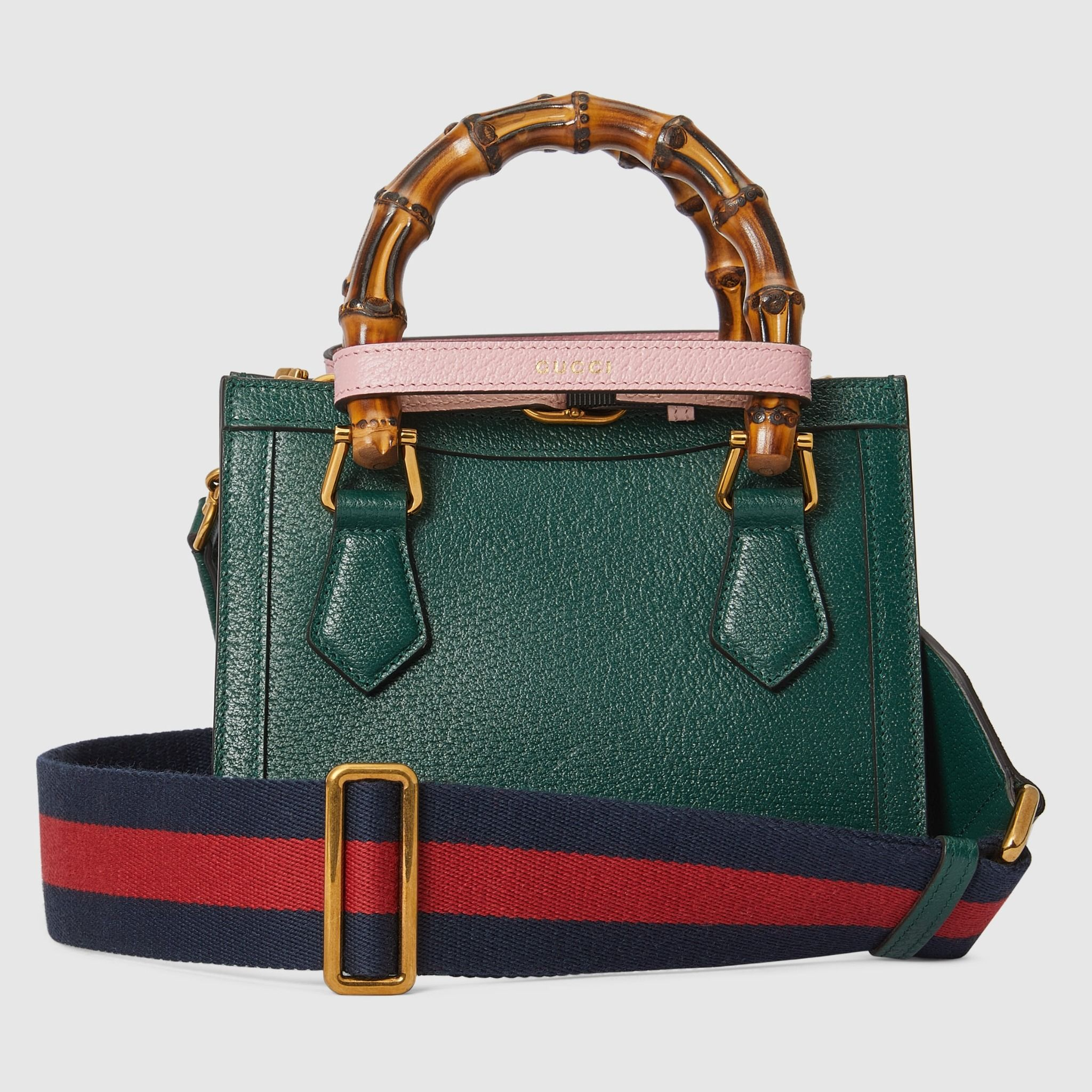 Túi Nữ Gucci Diana Mini Tote Bag 'Green' 702732-U3ZDT-3670 - Ảnh 3