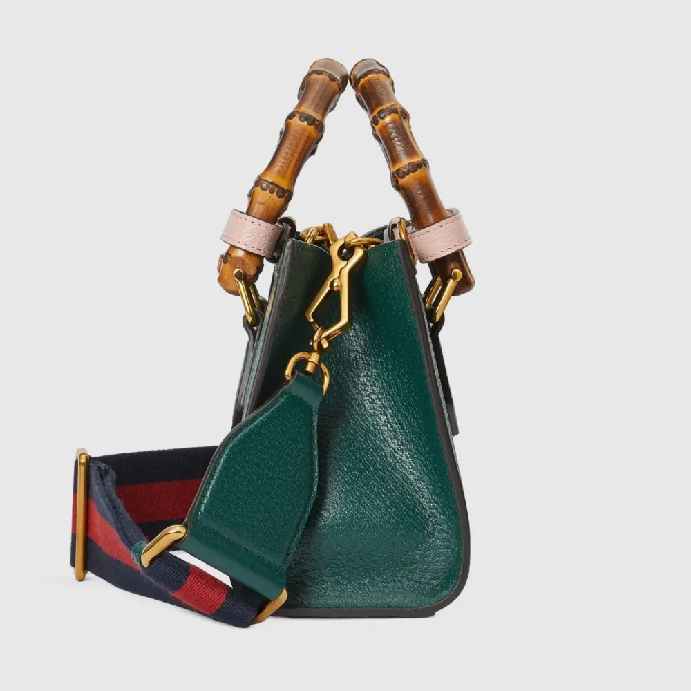 Túi Nữ Gucci Diana Mini Tote Bag 'Green' 702732-U3ZDT-3670 - Ảnh 7