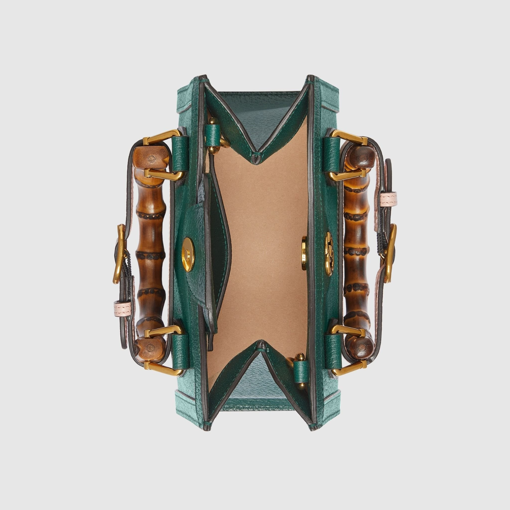 Túi Nữ Gucci Diana Mini Tote Bag 'Green' 702732-U3ZDT-3670 - Ảnh 5