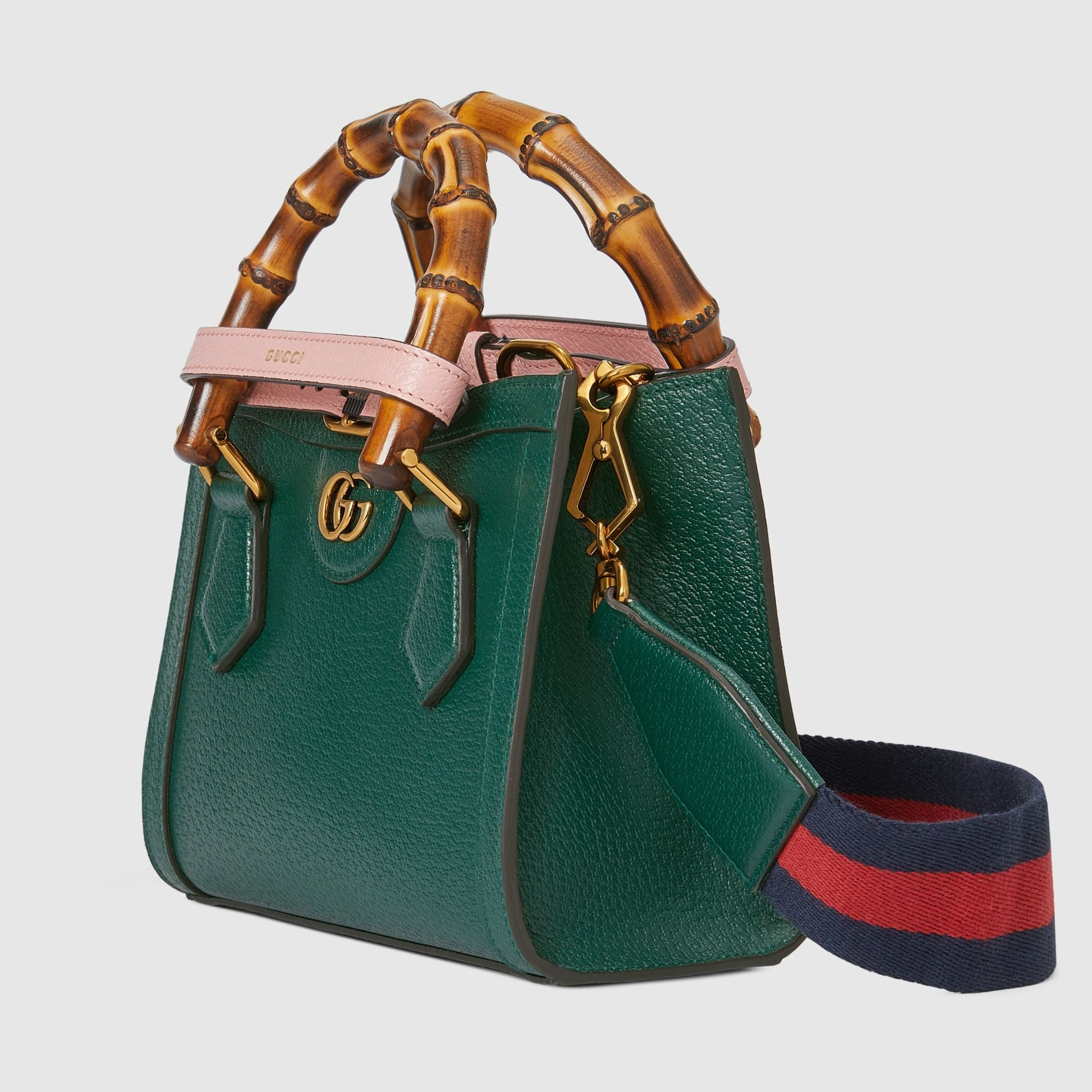 Alternative view of Túi Nữ Gucci Diana Mini Tote Bag 'Green' 702732-U3ZDT-3670