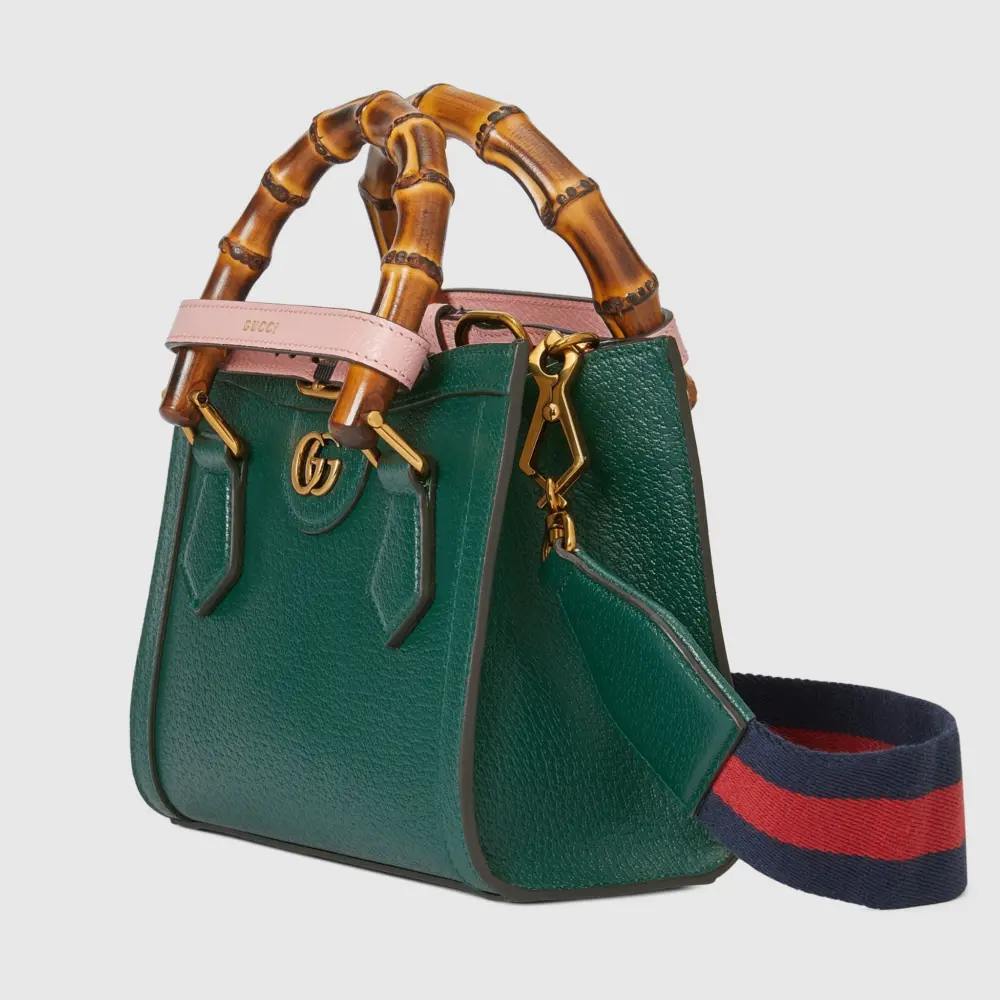 Túi Nữ Gucci Diana Mini Tote Bag 'Green' 702732-U3ZDT-3670 - Ảnh 2