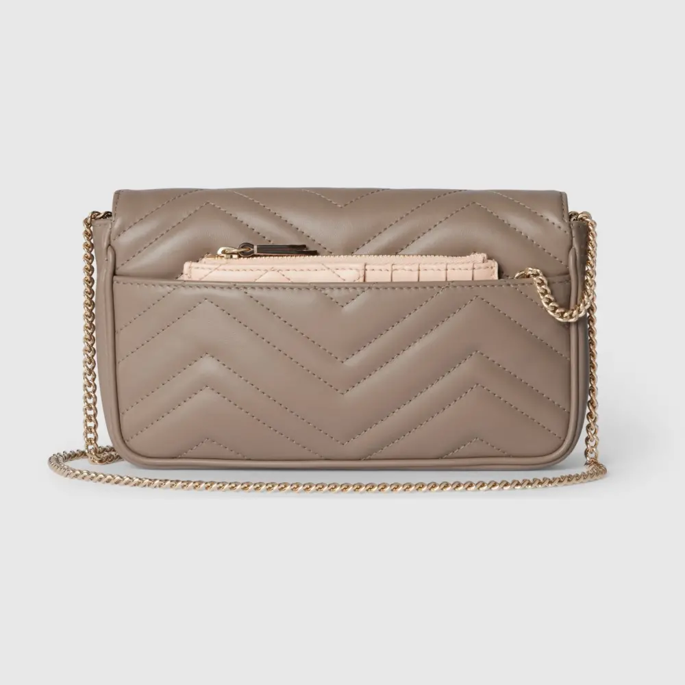 Túi Gucci GG Marmont Mini Bag 'Taupe' 751526-AAEKI-1543 - Ảnh 5