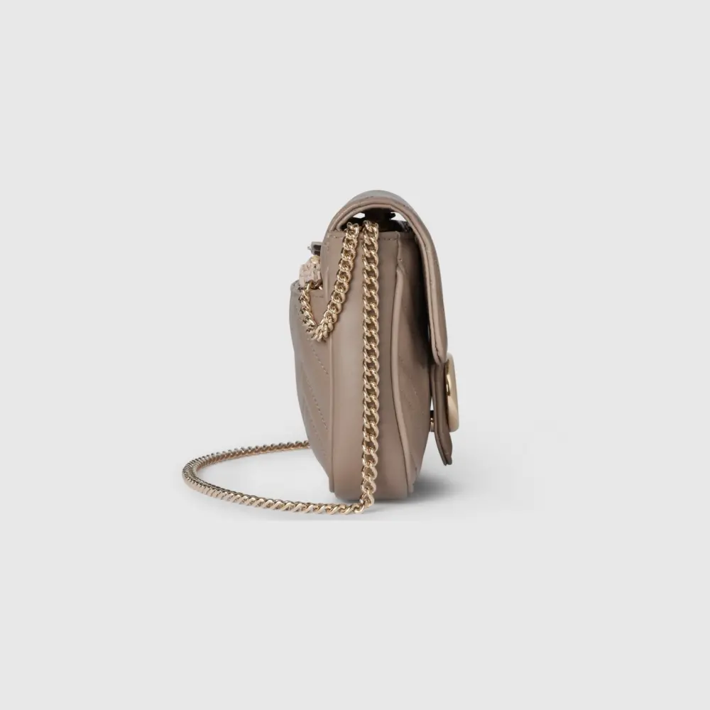Túi Gucci GG Marmont Mini Bag 'Taupe' 751526-AAEKI-1543 - Ảnh 6