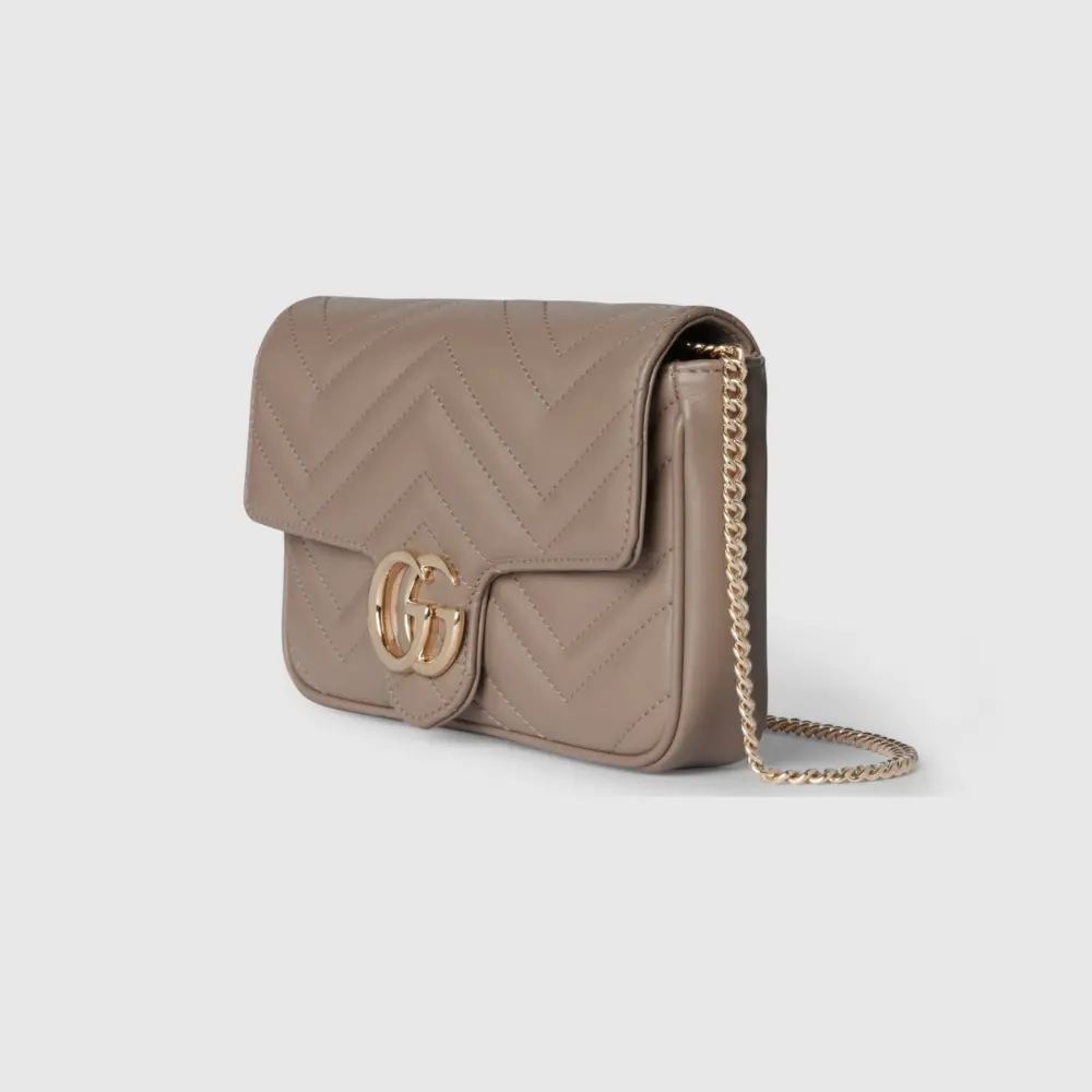 Alternative view of Túi Gucci GG Marmont Mini Bag 'Taupe' 751526-AAEKI-1543