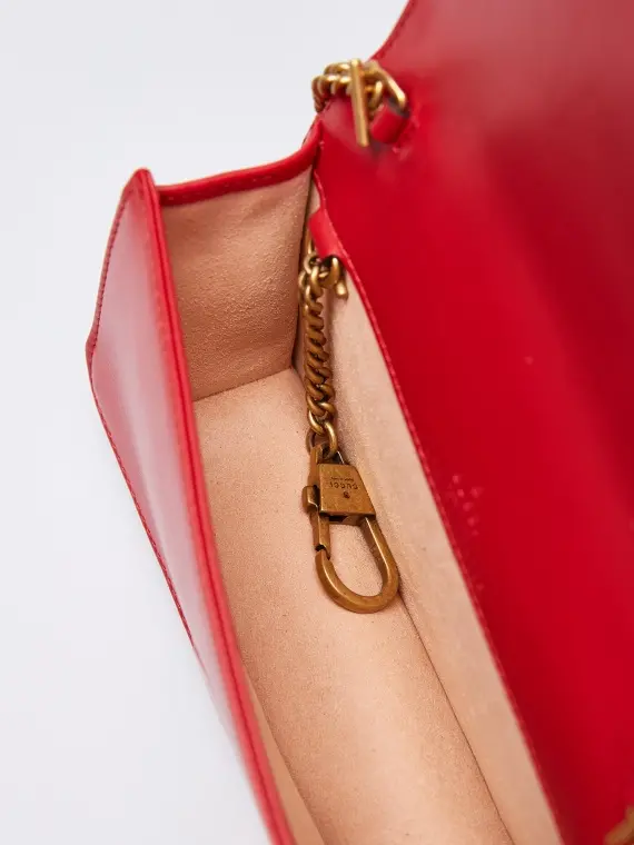 Túi Gucci GG Marmont Mini Bag 'Red' 488426-DTDCT-6433 - Ảnh 4