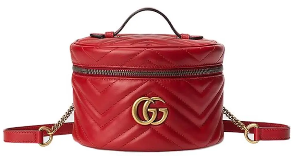 Túi Nữ Gucci Marmont Leather Handbag 'Red' 598594-DTDCT-6433