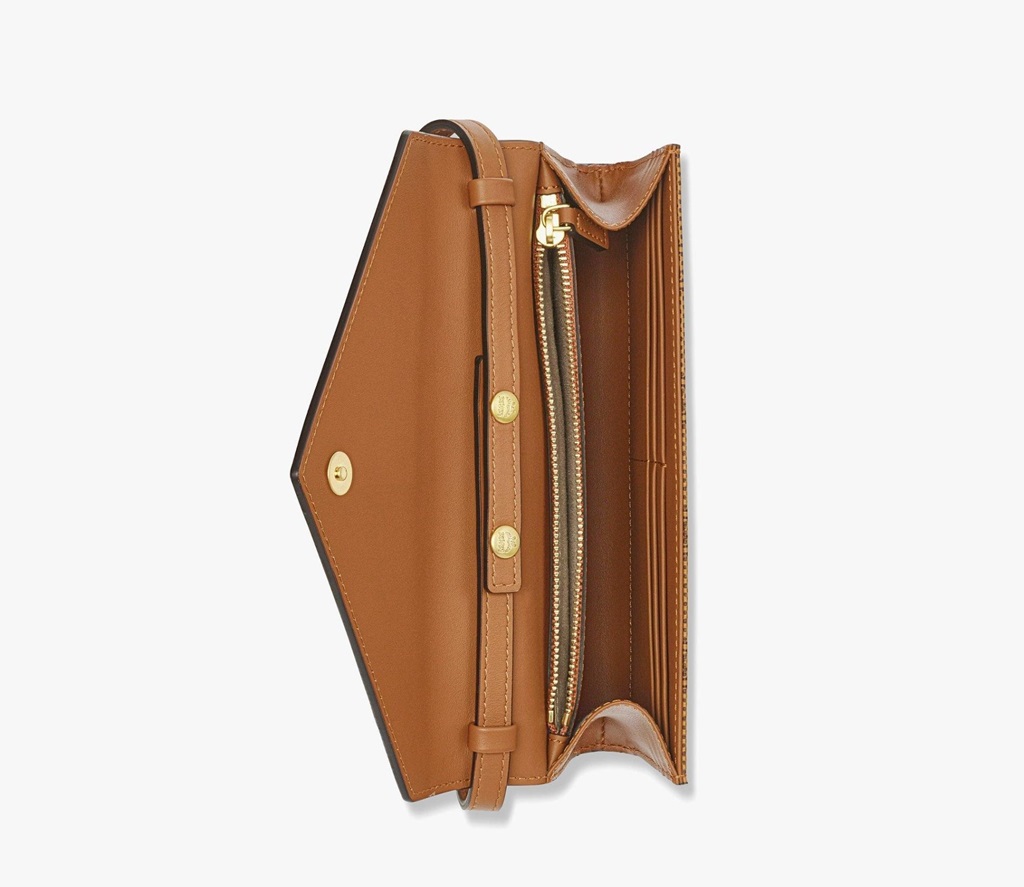 Alternative view of Ví MCM Himmel Crossbody Wallet 'Cognac' MYLFSAC03CO001