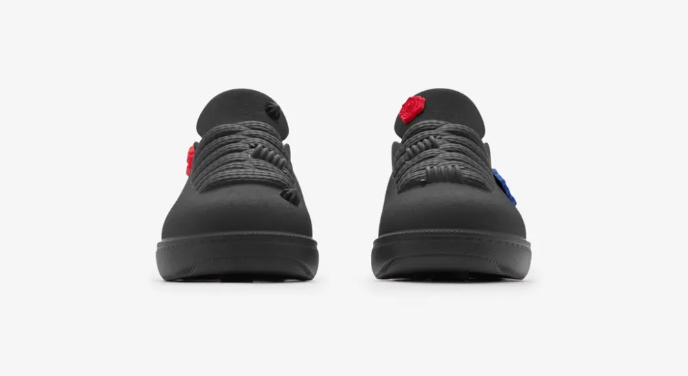 Alternative view of Giày Burberry Bubble Sneakers 'Black' 80889191