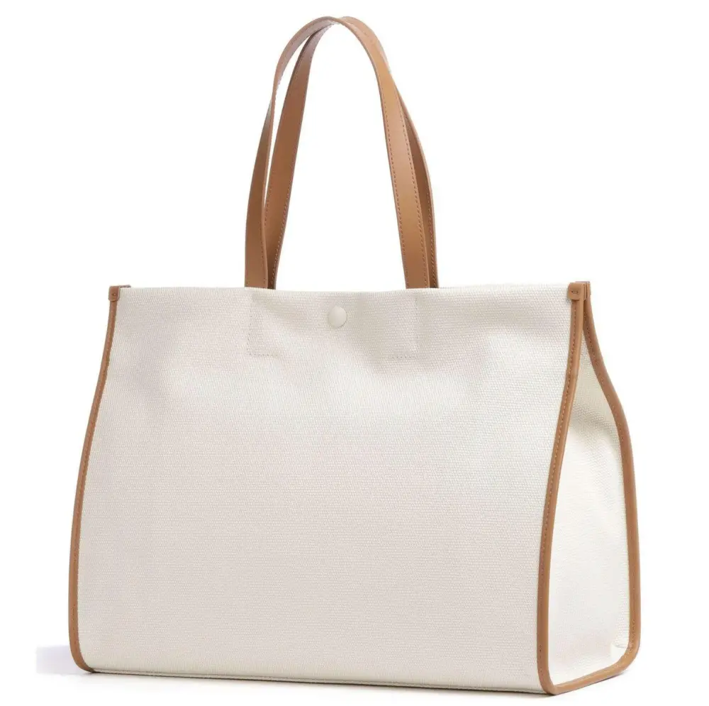 Alternative view of Túi Lacoste Heritage Tote Bag ‘Ivory’ NU4342TDK02
