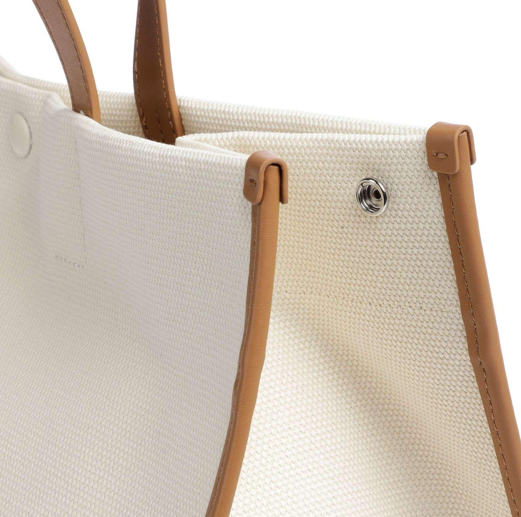 Túi Lacoste Heritage Tote Bag ‘Ivory’ NU4342TDK02 - Ảnh 4