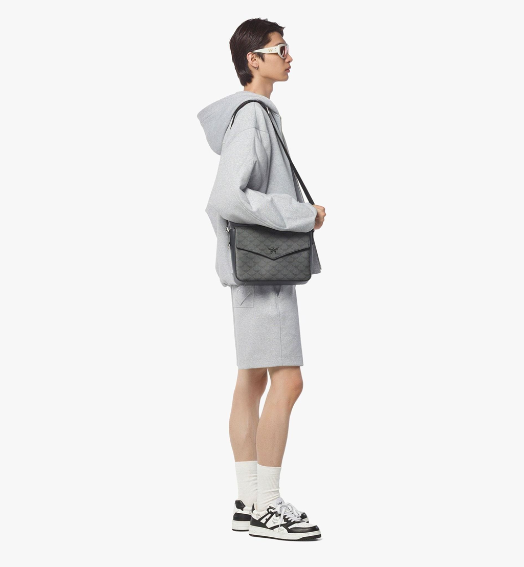 Alternative view of Túi MCM Himmel Messenger Bag 'Grey' MMMEAAC01ED001