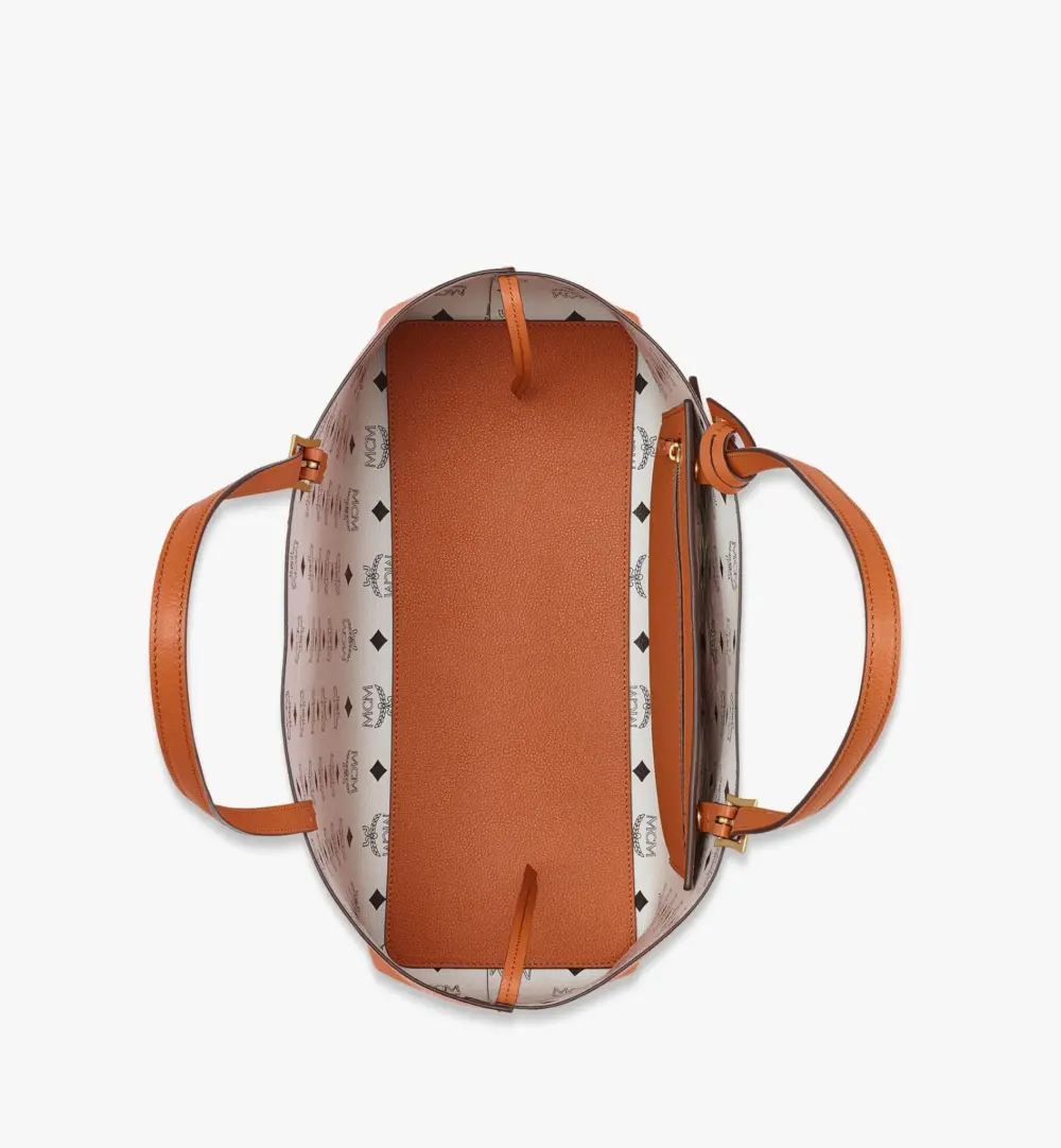 Túi MCM Himmel Shopper 'Cognac' MWPESAC06CO001 - Ảnh 3