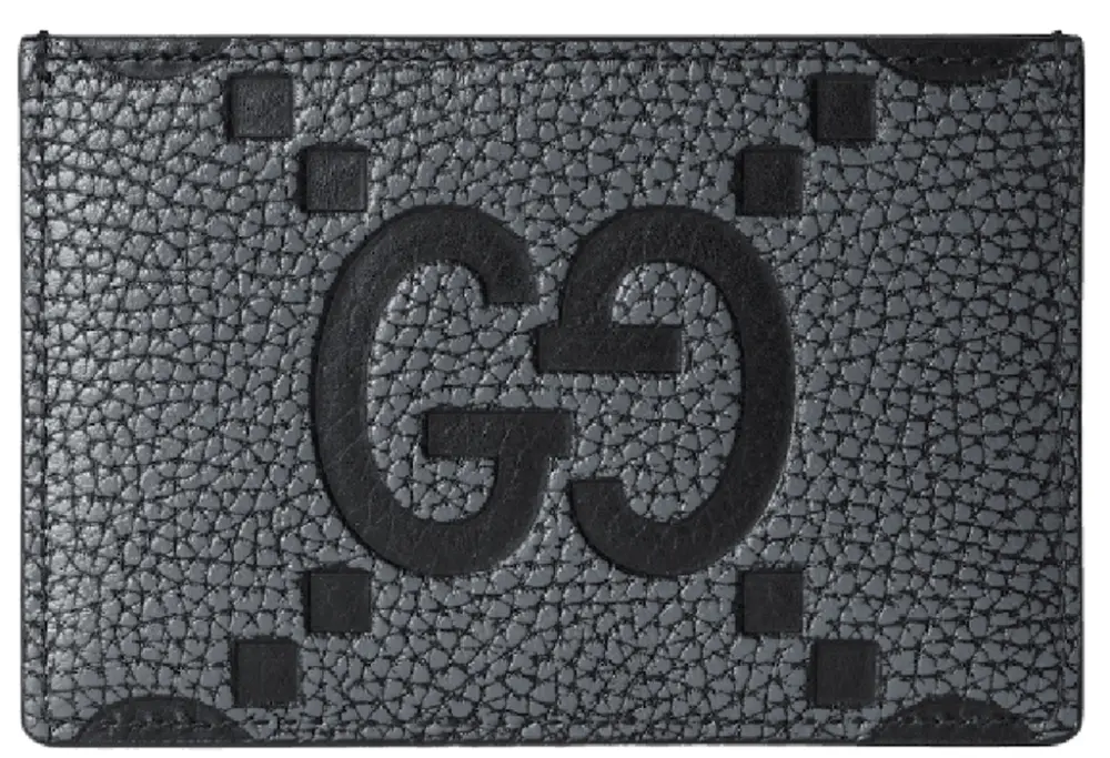 Ví Gucci Maxi GG Card Case 'Grey' 812681-AAECE-1046