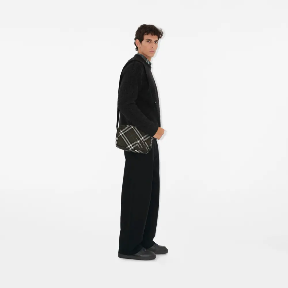 Alternative view of Túi Burberry Check Crossbody Bag ‘Snug’ 81023011
