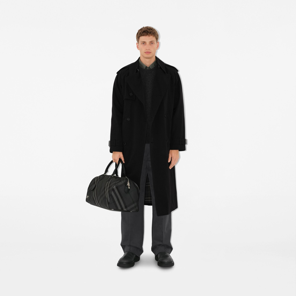 Alternative view of Túi Burberry Grid Duffle Bag 'Charcoal' 80973491