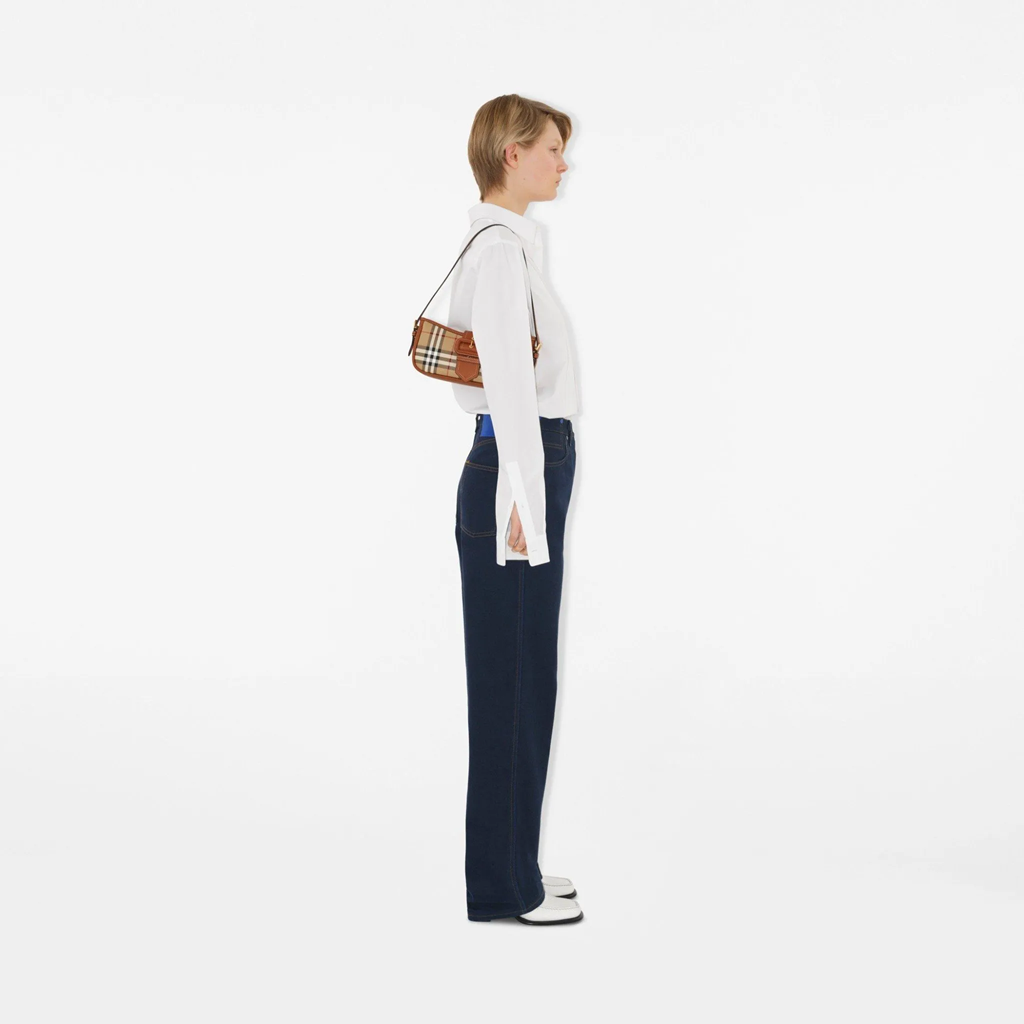 Túi Burberry Check Sling Bag ‘Beige’ 80705631 - Ảnh 3