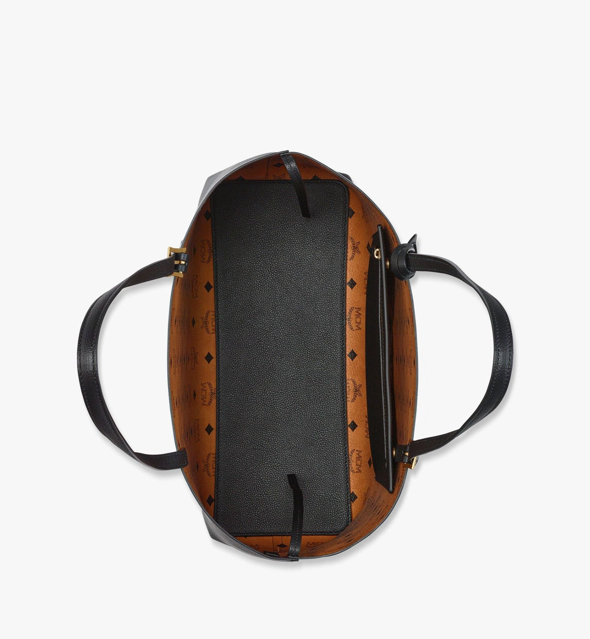 Túi MCM Himmel Shopper 'Black' MWPESAC06BK001 - Ảnh 3