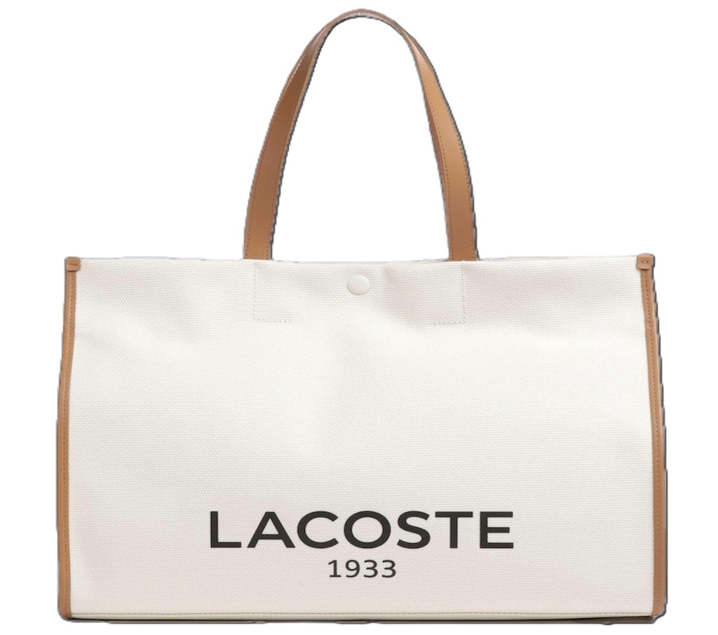 Túi Lacoste Heritage Tote Bag ‘Ivory’ NU4342TDK02
