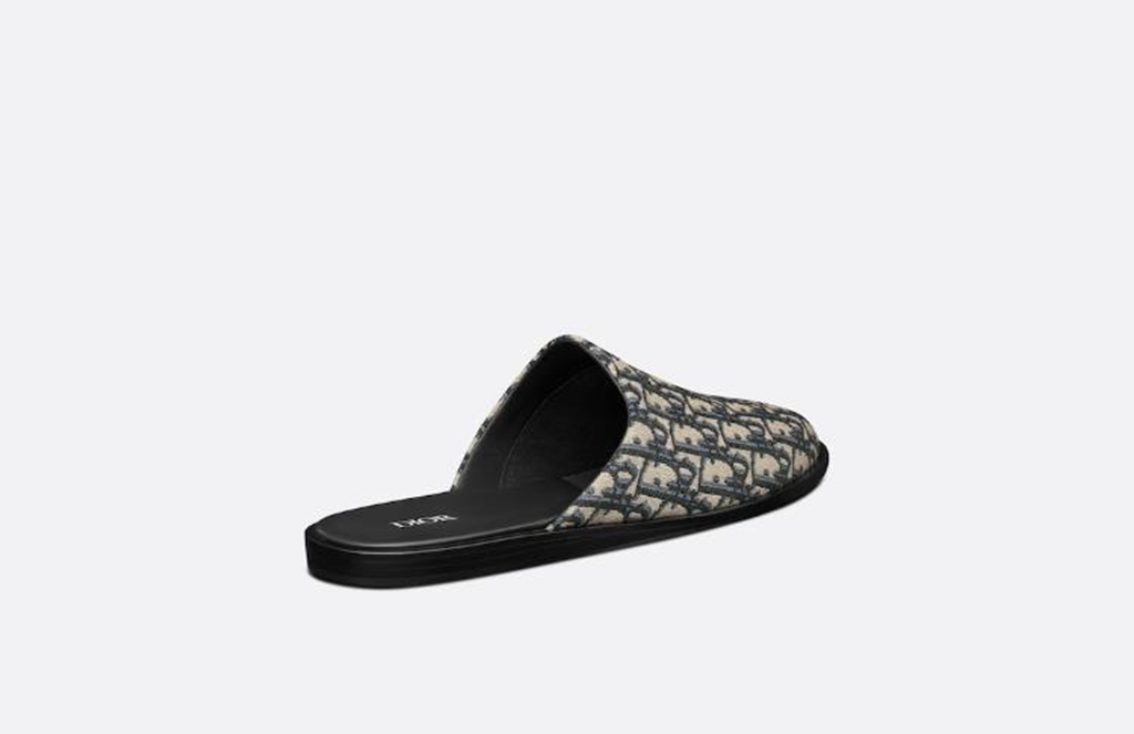 Dép Dior Indior Mule 'Black Grey' 3SA097ZJU-H961 - Ảnh 3