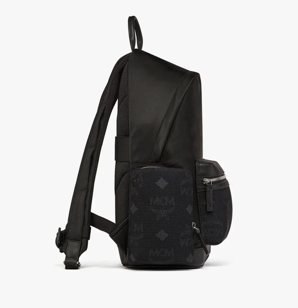 Balo MCM Stark Backpack 'Black' MMKFSVE06BK001 - Ảnh 5
