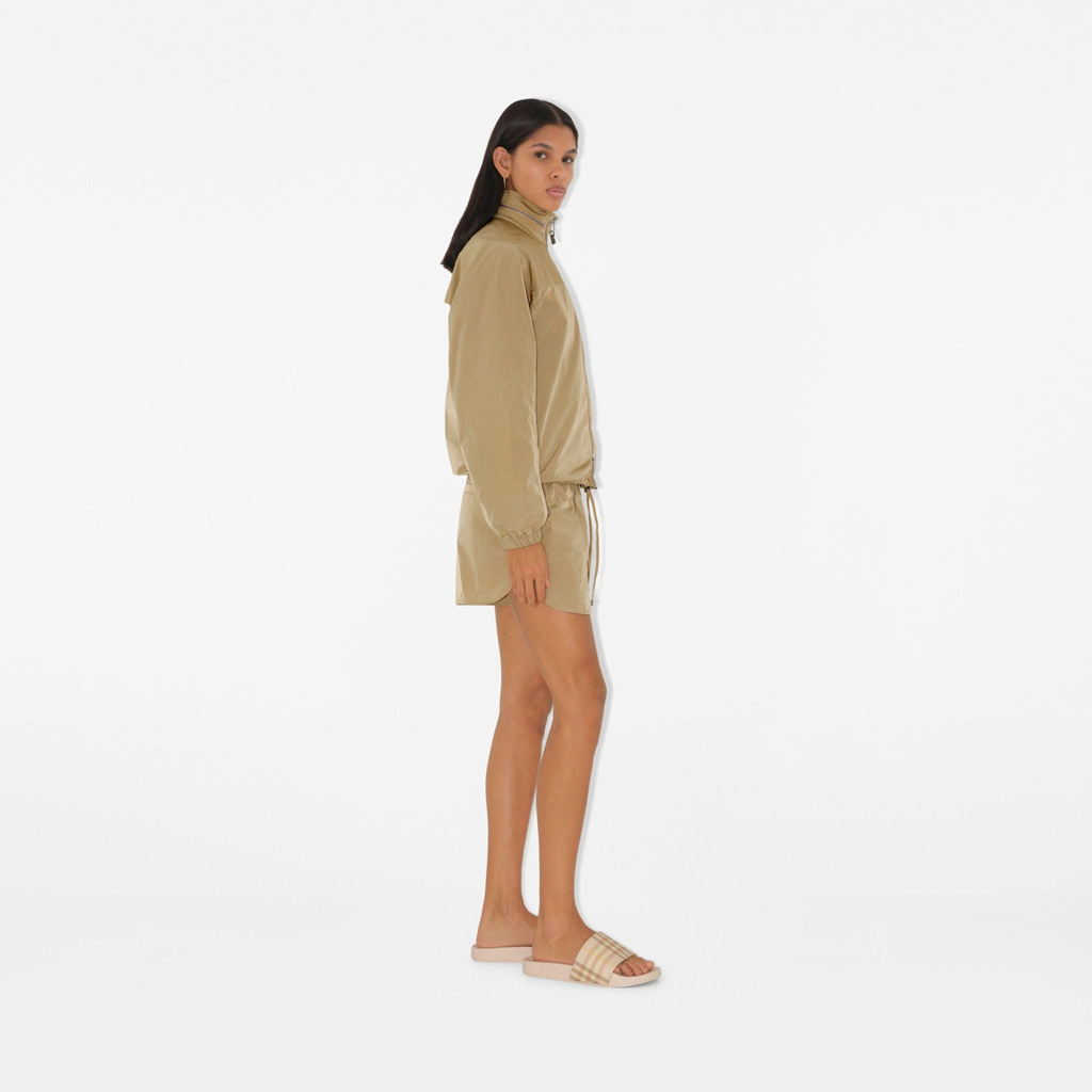 Dép Burberry Check Slides 'Teacup' 81075131 - Ảnh 3