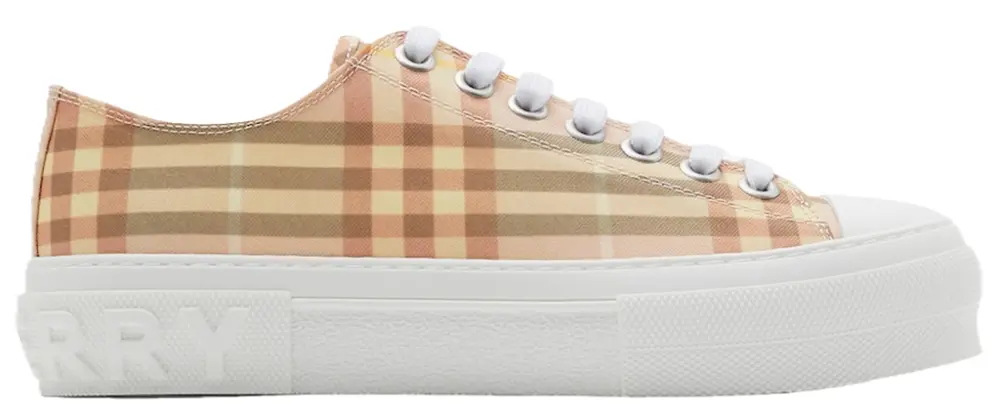 Giày Burberry Check Sneakers 'Teacup' 81075071