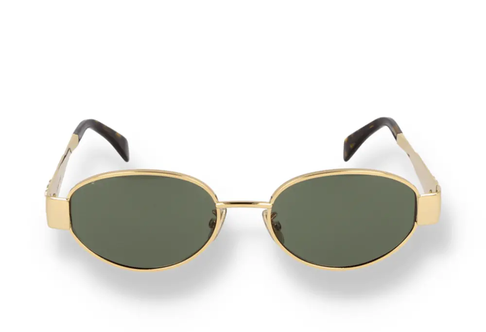 Kính Nữ Celine Sunglasses 'Gold' CL40235U,CL40235U-30N - Ảnh 4