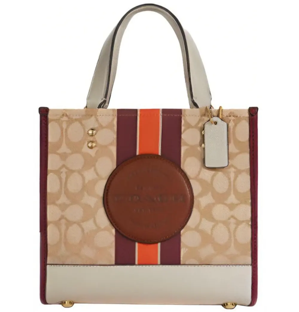 Túi Coach Dempsey 22 Tote Bag 'Beige' C7083-IMTJ9