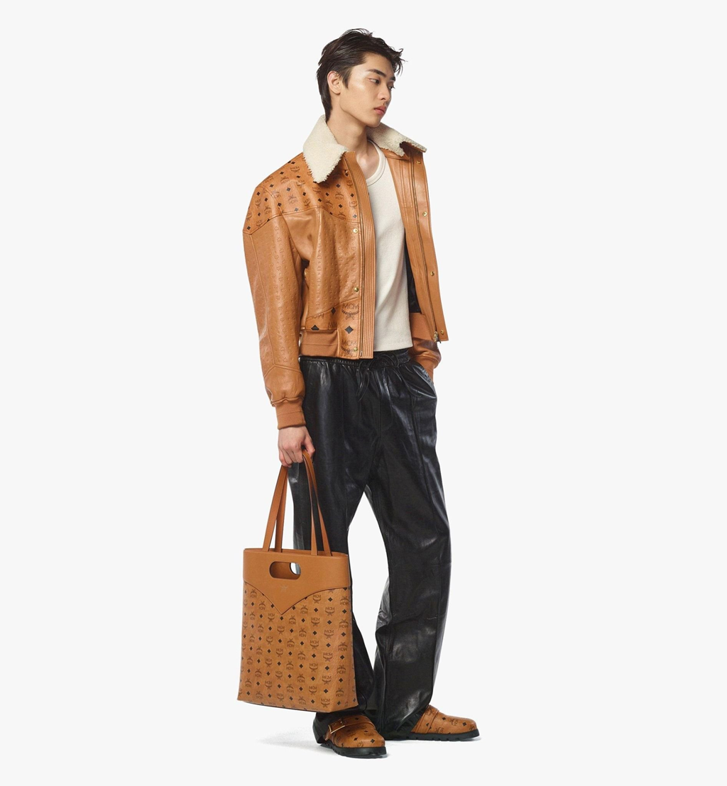 Túi MCM Diamond Tote 'Cognac' MMTEAAK01CO001 - Ảnh 3