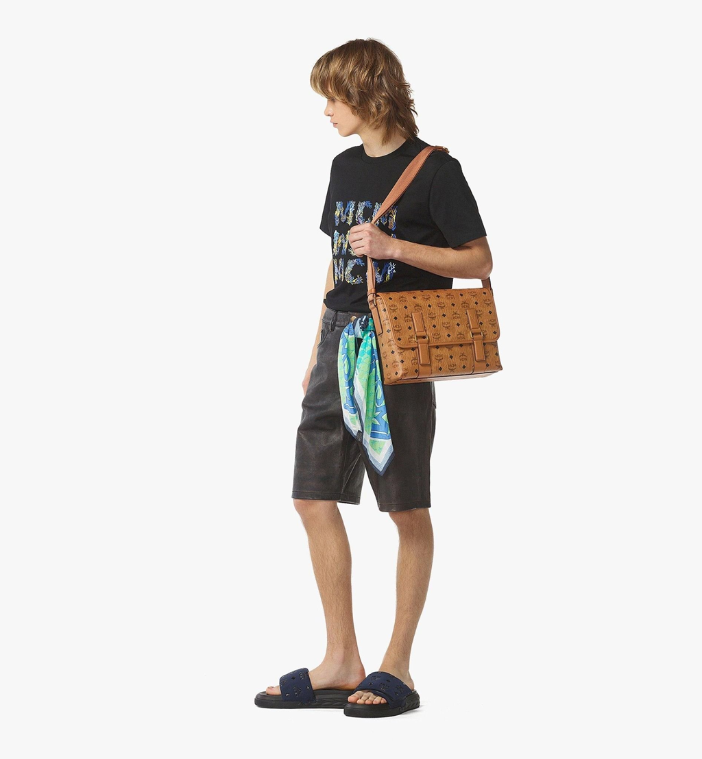 Túi MCM Aren Messenger 'Cognac' MMMFSTA06CO001 - Ảnh 4