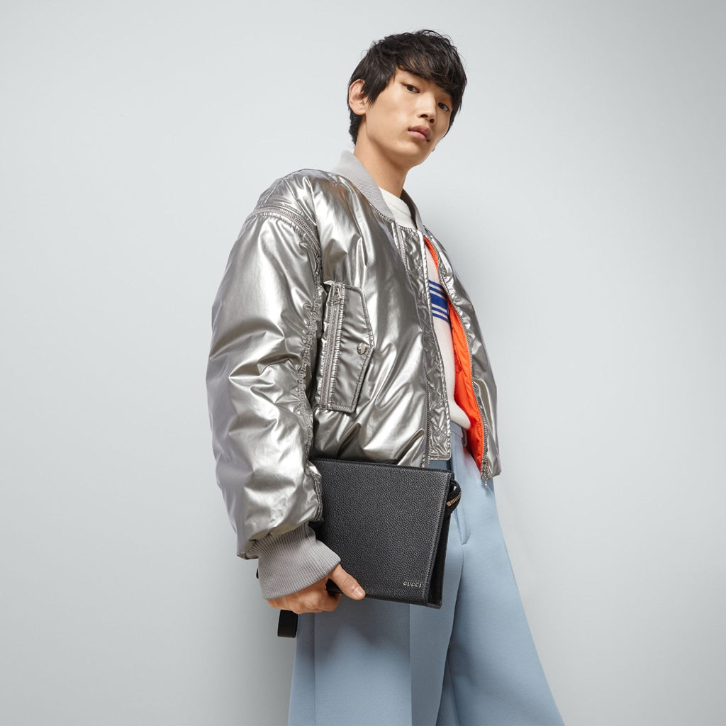 Alternative view of Túi Nam Gucci Pouch 'Black' 771157-AABXM-1000