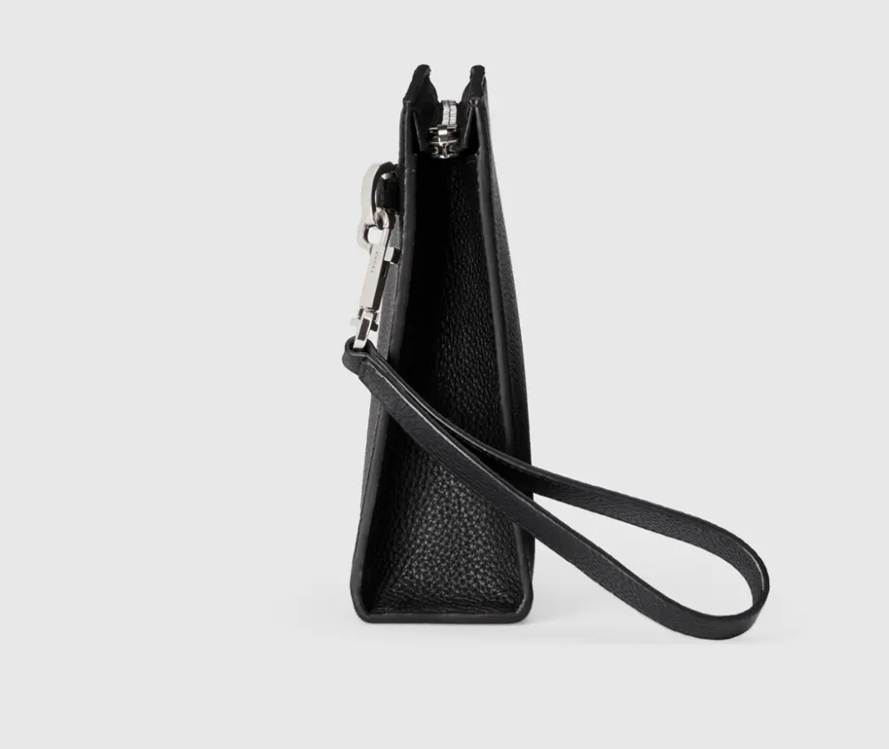 Túi Nam Gucci Pouch 'Black' 771155-AABXM-1000 - Ảnh 4