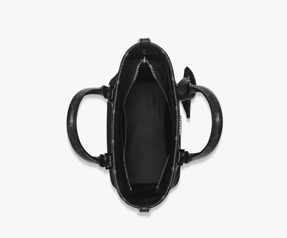Túi MCM Aren Shopper 'Black' MWPFSTA04BK001 - Ảnh 3