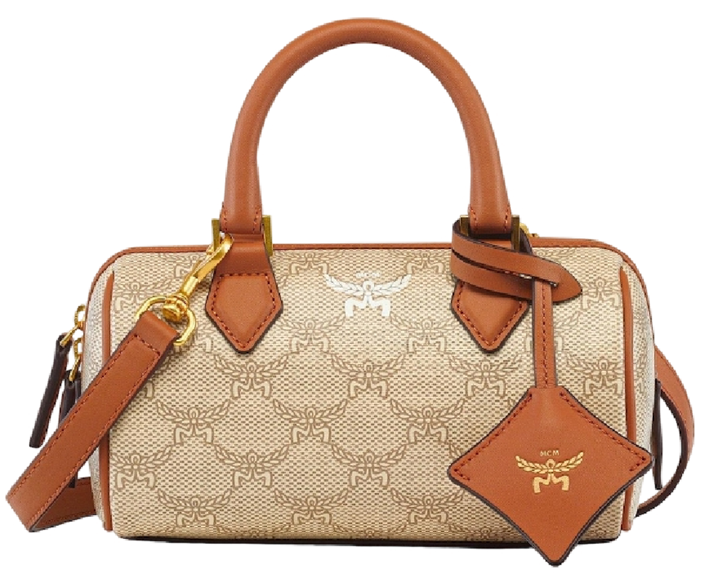 Túi MCM Ella Boston Bag 'Beige' MWBESEA09I9001