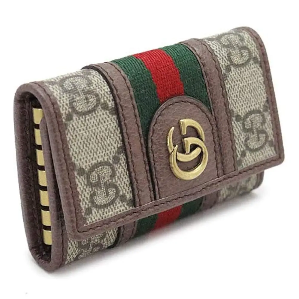 Alternative view of Ví Gucci GG Key Case 'Beige' 603732-96IWT-8745