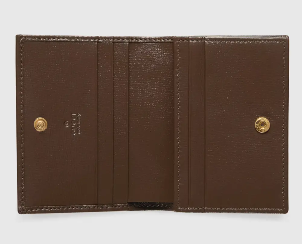 Ví Gucci Horsebit 1955 Case Wallet 'GG Supreme' 621887-92TCG-8563 - Ảnh 3