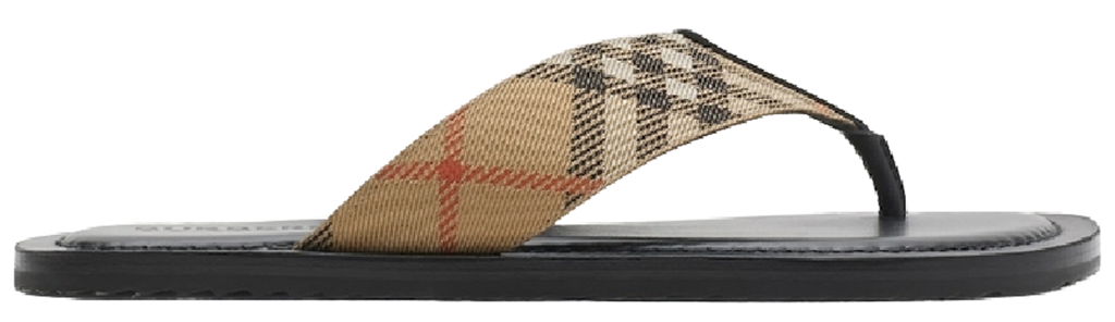 Dép Burberry Check Pavilion Sandals 'Sand' 81091621