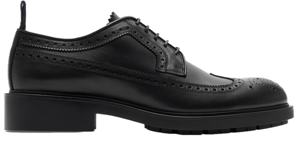 Giày Burberry Leather Loch Brogues ‘Black’ 81015541