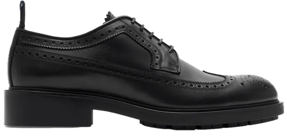 Giày Burberry Leather Loch Brogues ‘Black’ 81015541