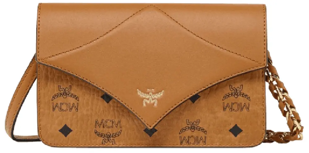 Túi MCM Diamond Shoulder Bag 'Cognac' MWRESAK02CO001