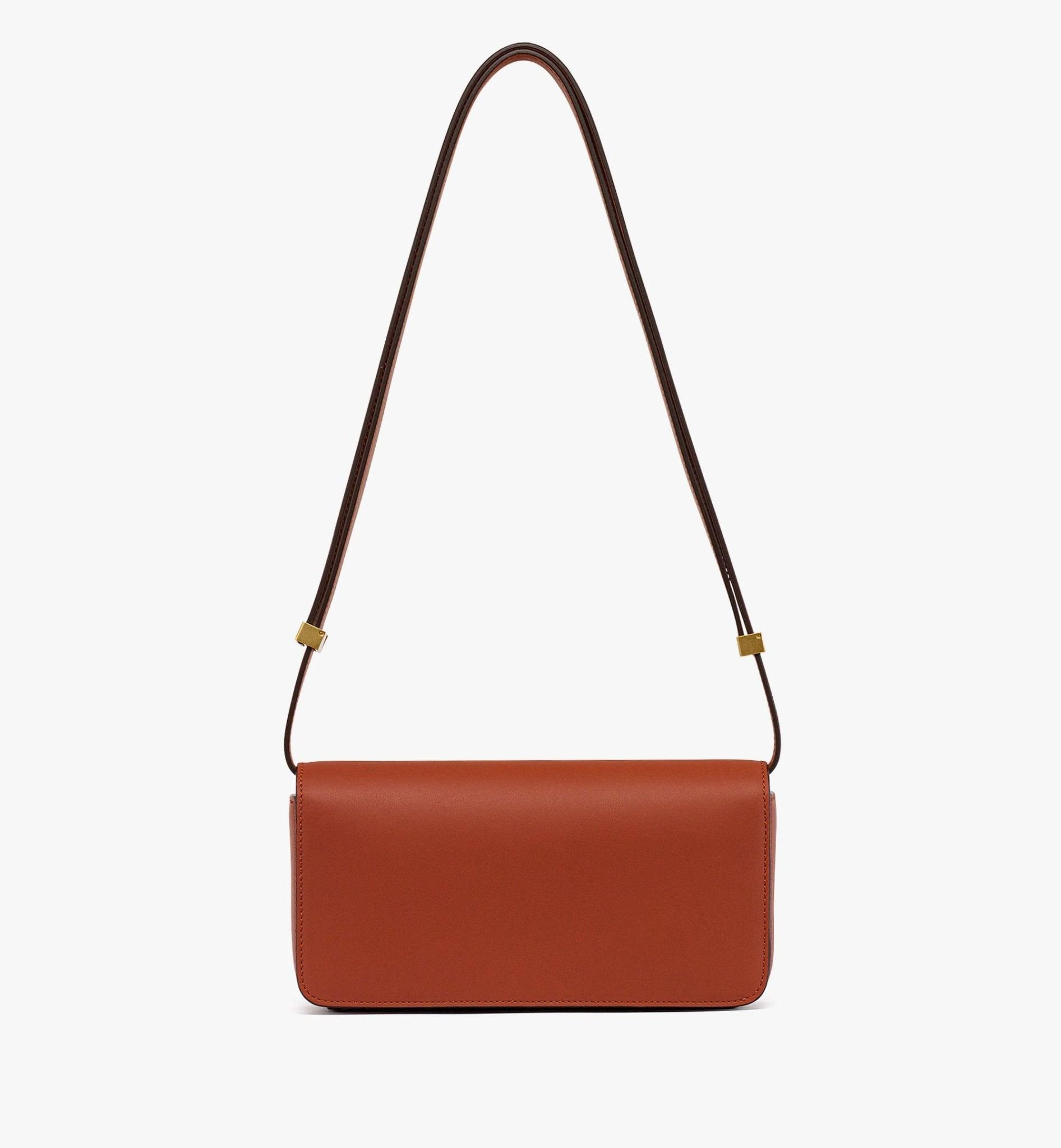 Túi MCM Himmel Shoulder Bag 'Brown' MWSESAC06C7001 - Ảnh 4