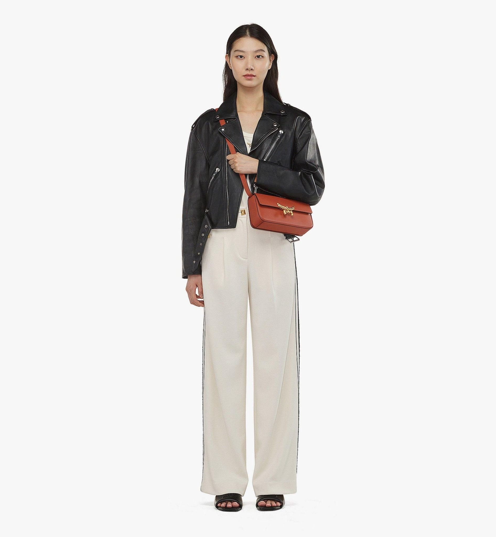 Túi MCM Himmel Shoulder Bag 'Brown' MWSESAC06C7001 - Ảnh 6