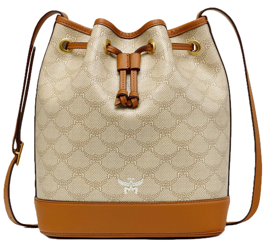 Túi MCM Himmel Drawstring Bag 'Beige' MWDESAC01I9001