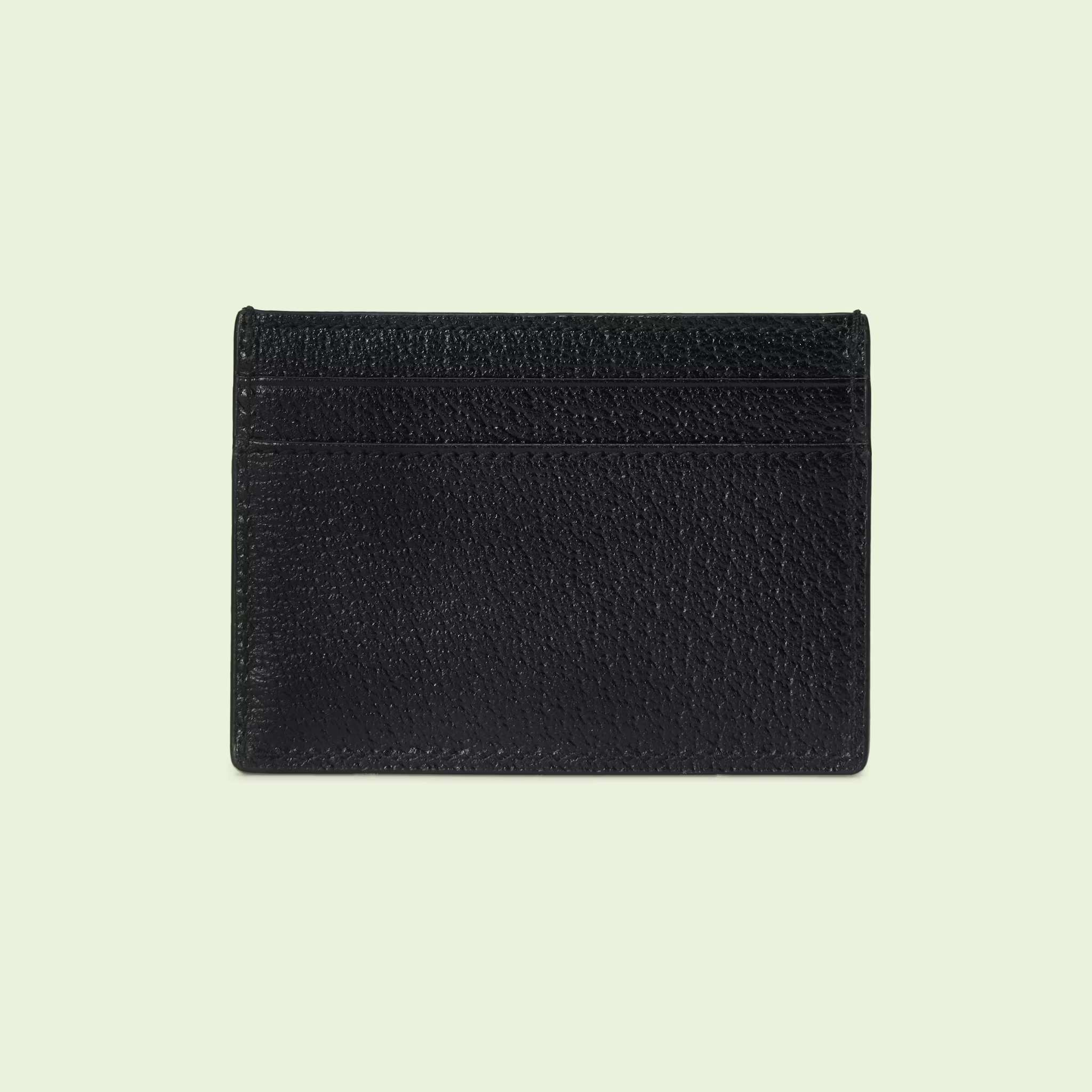 Alternative view of Ví Gucci Card Case Horsebit 'Black' 700469-DJ20G-1000