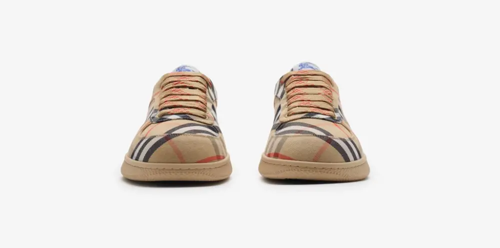 Giày Burberry Check Terrace Sneakers ‘Sand’ 80952761 - Ảnh 3