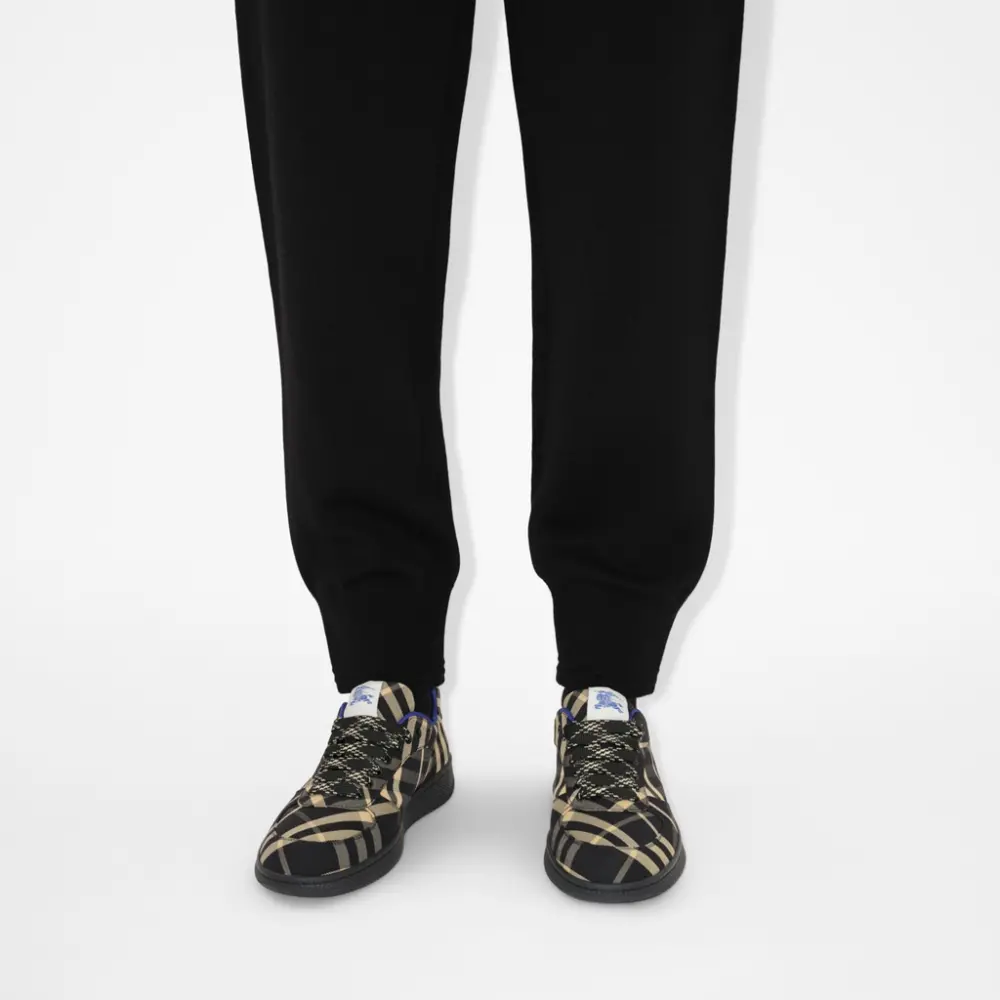 Giày Burberry Check Terrace Sneakers ‘Black’ 80953701 - Ảnh 3