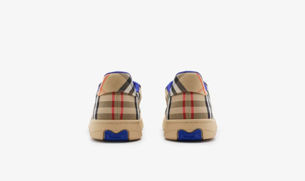 Giày Burberry Check Terrace Sneakers ‘Sand’ 80952761 - Ảnh 4