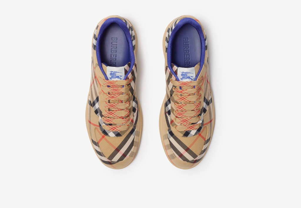 Giày Burberry Check Terrace Sneakers ‘Sand’ 80952761 - Ảnh 2